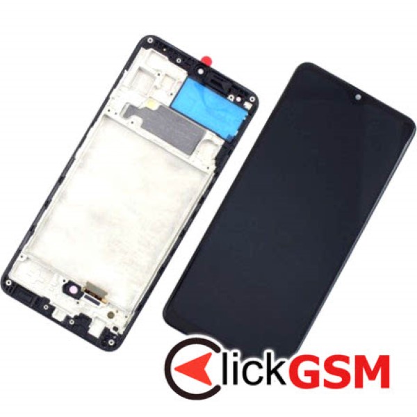 Piesa Display Cu Touchscreen Si Rama Negru Samsung Galaxy A32 87i