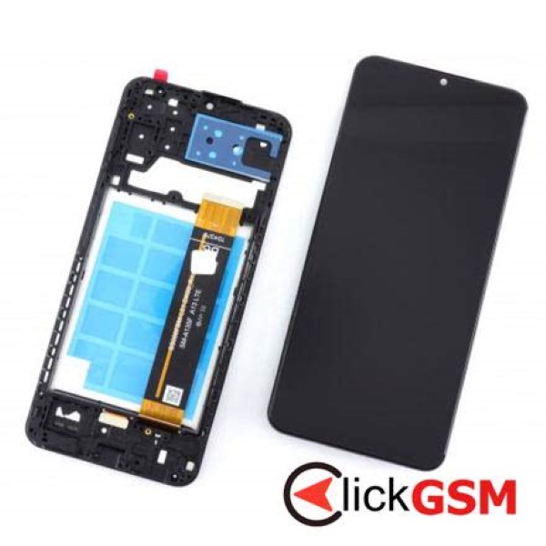 Piesa Display Cu Touchscreen Si Rama Negru Samsung Galaxy M13 3ani