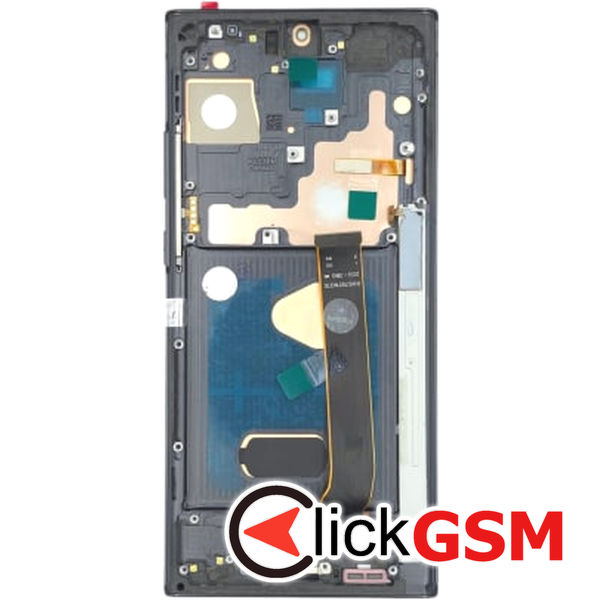 Piesa Display Cu Touchscreen Si Rama Negru Samsung Galaxy Note20 Ultra 4q1q