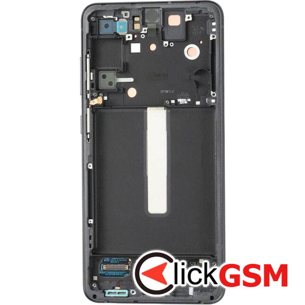 Piesa Piesa Display Cu Touchscreen Si Rama Negru Samsung Galaxy S21 Fe 40wt