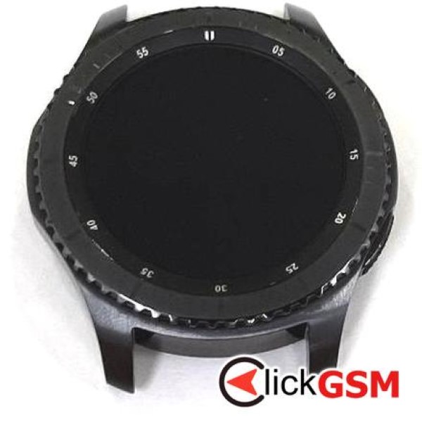 Piesa Display Cu Touchscreen Si Rama Negru Samsung Galaxy Watch S3 Frontier 2jat