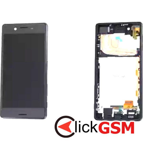 Piesa Display Cu Touchscreen Si Rama Negru Sony Xperia X Performance 36m1