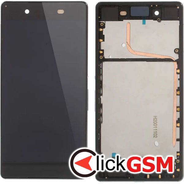 Piesa Display Cu Touchscreen Si Rama Negru Sony Xperia Z3.plus 4v8i