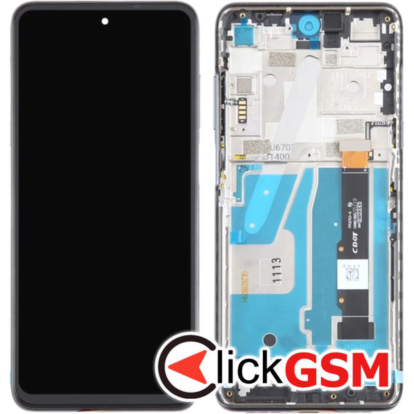 Piesa Piesa Display Cu Touchscreen Si Rama Negru Tcl 20 5g 4v9k