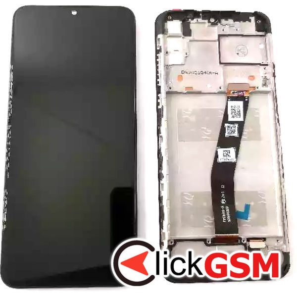 Piesa Piesa Display Cu Touchscreen Si Rama Negru Tcl 20y 34k6