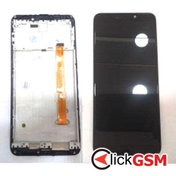 Piesa Display Cu Touchscreen Si Rama Negru Ulefone Armor 3l 2mfb