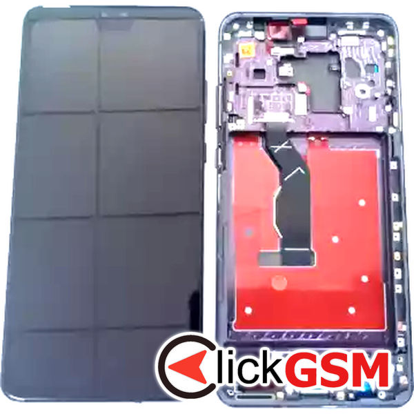 Piesa Piesa Display Cu Touchscreen Si Rama Negru Verde Huawei Mate 30 11w0