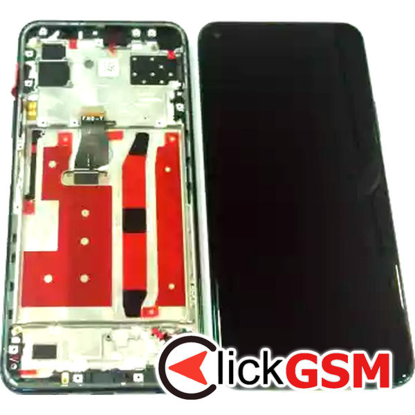 Piesa Display Cu Touchscreen Si Rama Negru Verde Huawei P40 Lite 5g Db4