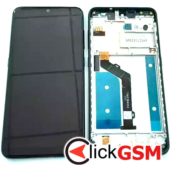 Piesa Piesa Display Cu Touchscreen Si Rama Negru Verde Nokia 6.2 21nk