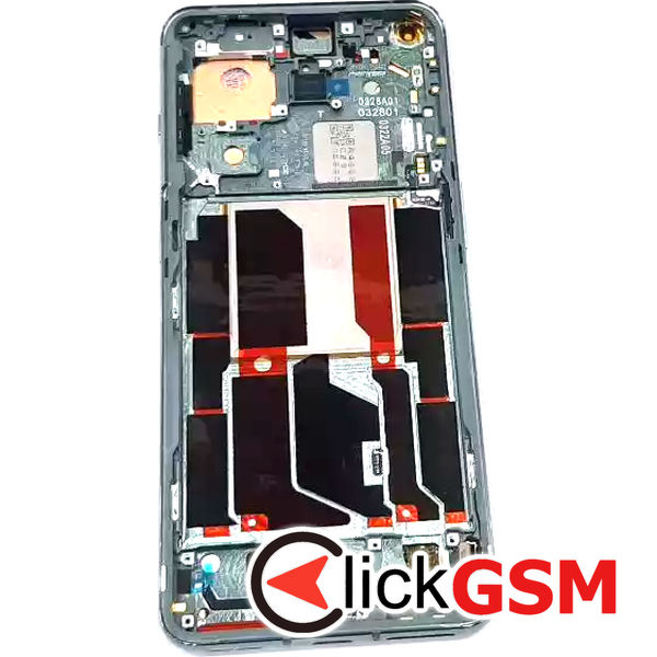 Piesa Display Cu Touchscreen Si Rama Negru Verde Oneplus 10 Pro 24w4