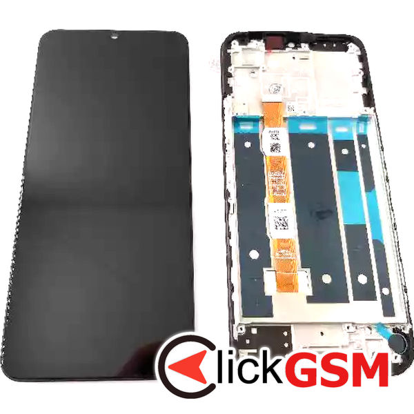 Piesa Display Cu Touchscreen Si Rama Negru Vivo Y17s 34yw