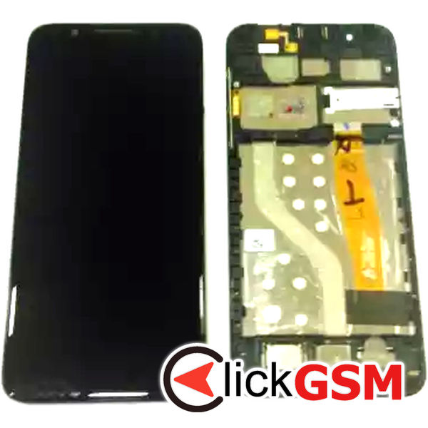 Piesa Display Cu Touchscreen Si Rama Negru Vodafone Smart N9 30tc