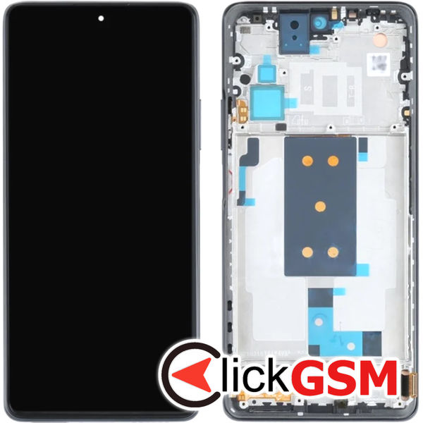 Piesa Display Cu Touchscreen Si Rama Negru Xiaomi 11t 4w2h