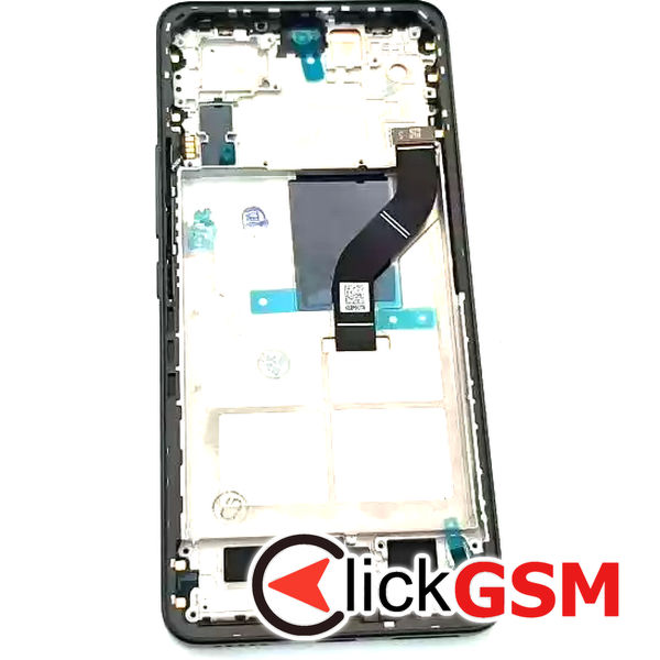 Piesa Display Cu Touchscreen Si Rama Negru Xiaomi 12 Lite 380o