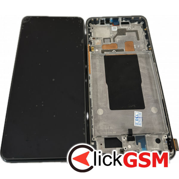 Piesa Display Cu Touchscreen Si Rama Negru Xiaomi 12t 32p4