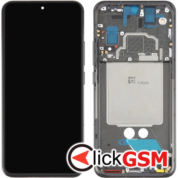 Piesa Piesa Display Cu Touchscreen Si Rama Negru Xiaomi 13 4w42