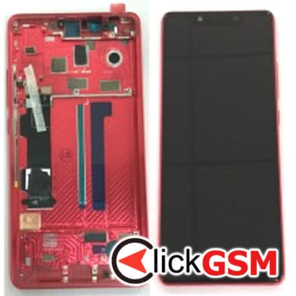 Piesa Display Cu Touchscreen Si Rama Negru Xiaomi Mi 8 Se 38f6