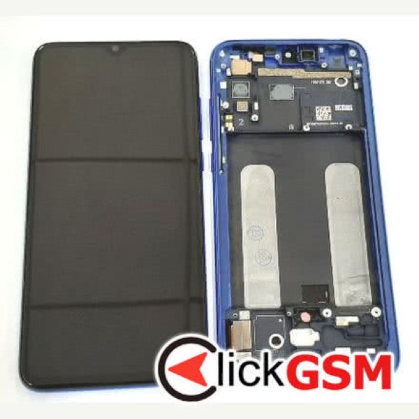 Piesa Display Cu Touchscreen Si Rama Negru Xiaomi Mi 9 Lite 37mf