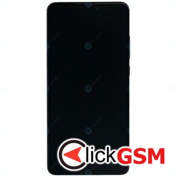 Piesa Display Cu Touchscreen Si Rama Negru Xiaomi Mi 9t Tki