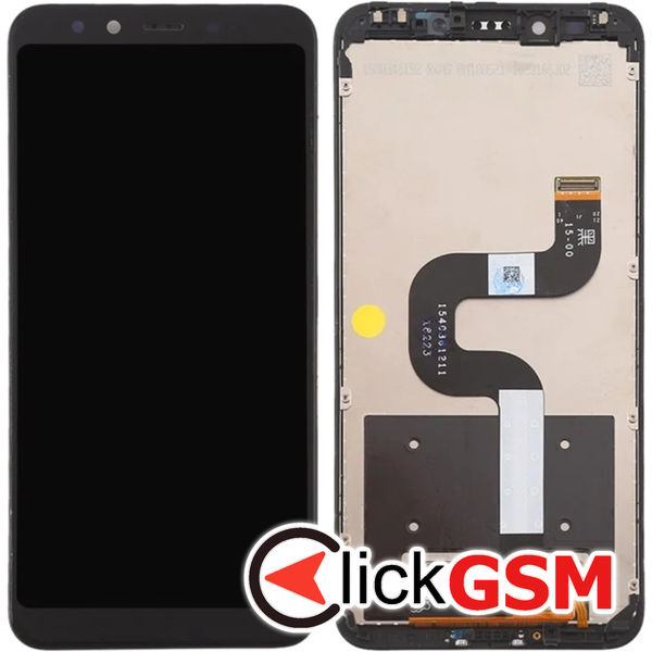 Piesa Display Cu Touchscreen Si Rama Negru Xiaomi Mi A2 4wgz