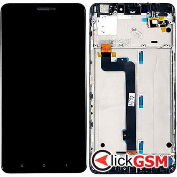 Piesa Piesa Display Cu Touchscreen Si Rama Negru Xiaomi Mi Max 2 1f7w