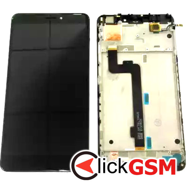 Piesa Display Cu Touchscreen Si Rama Negru Xiaomi Mi Max 2 38nt