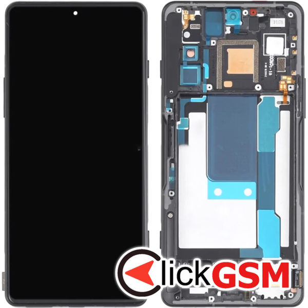 Piesa Piesa Display Cu Touchscreen Si Rama Negru Xiaomi Poco F3 Gt 4wmy