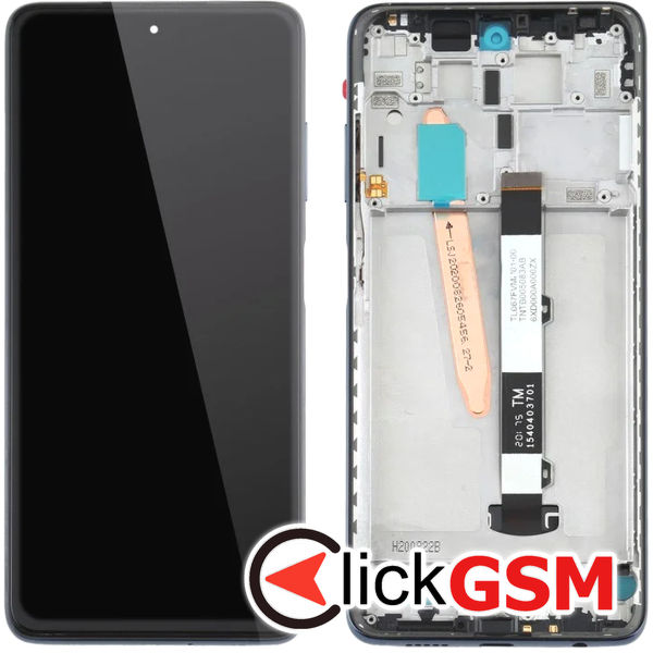 Piesa Piesa Display Cu Touchscreen Si Rama Negru Xiaomi Poco X3 4wqb