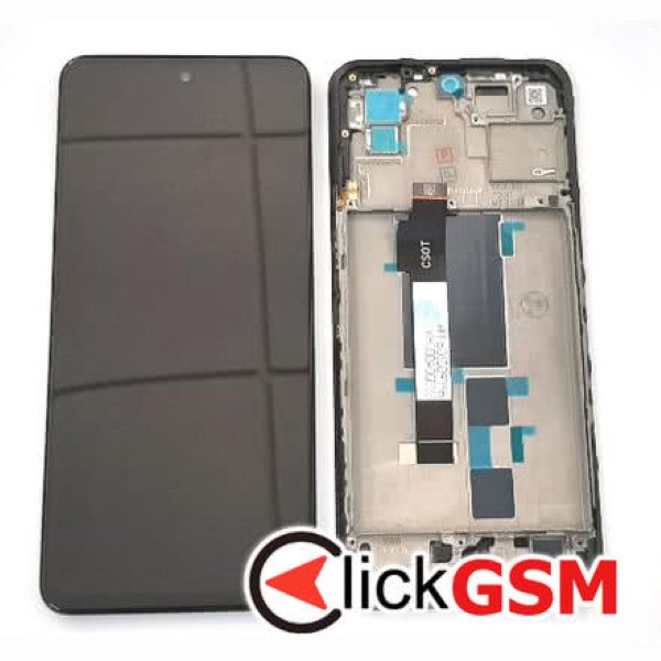 Piesa Piesa Display Cu Touchscreen Si Rama Negru Xiaomi Poco X3 Gt 396d