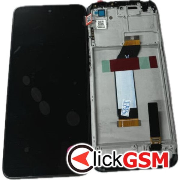 Piesa Display Cu Touchscreen Si Rama Negru Xiaomi Redmi 10 2022 3dch