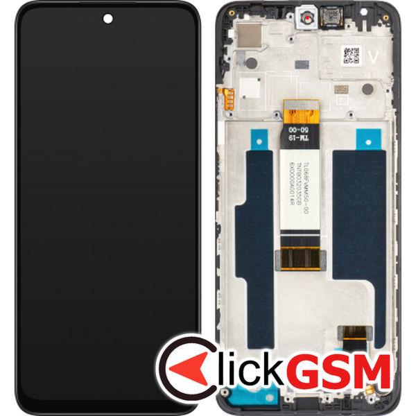 Piesa Piesa Display Cu Touchscreen Si Rama Negru Xiaomi Redmi 12 4hxk