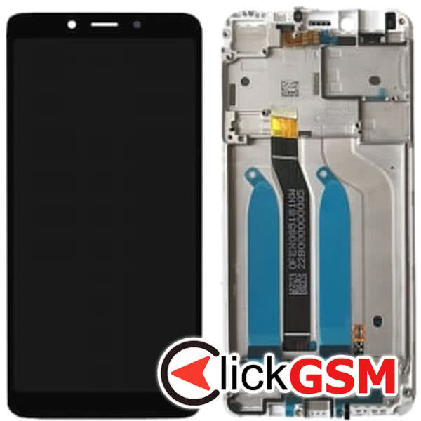 Piesa Piesa Display Cu Touchscreen Si Rama Negru Xiaomi Redmi 6a Csv