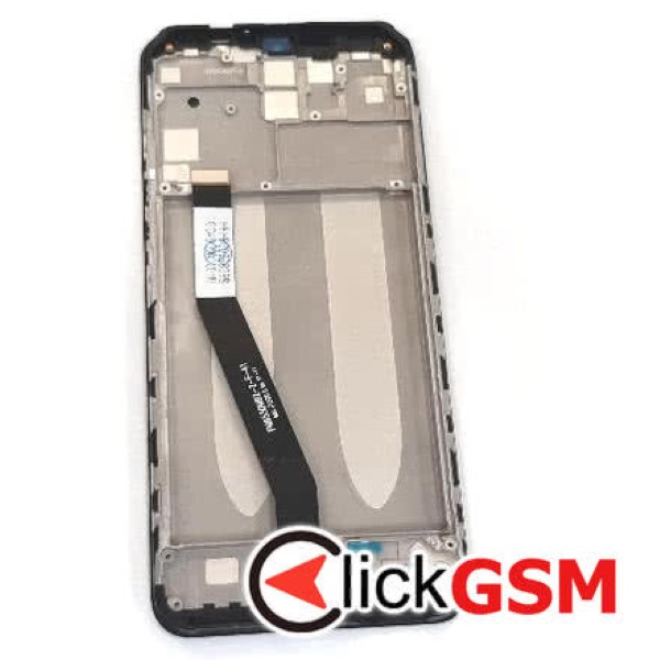 Piesa Display Cu Touchscreen Si Rama Negru Xiaomi Redmi 9 39ph