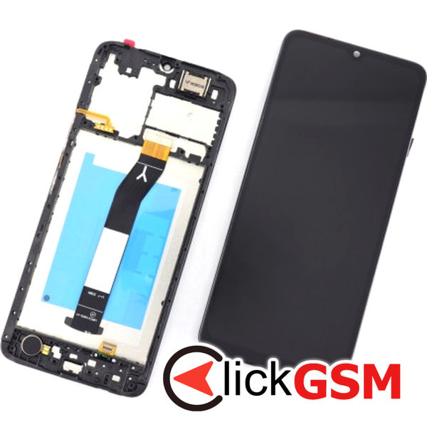 Piesa Display Cu Touchscreen Si Rama Negru Xiaomi Redmi A3 4m72