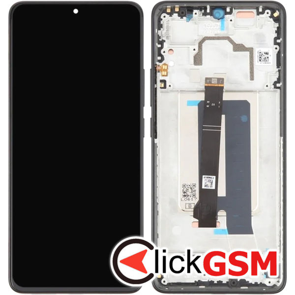 Piesa Display Cu Touchscreen Si Rama Negru Xiaomi Redmi K70e 4x6g