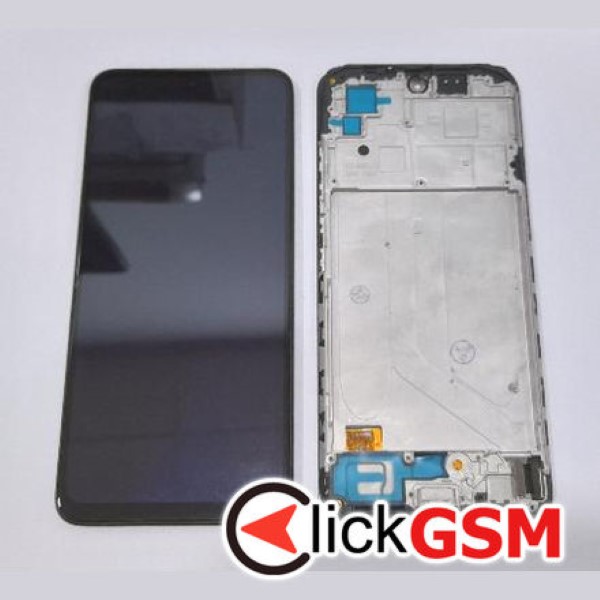 Piesa Display Cu Touchscreen Si Rama Negru Xiaomi Redmi Note 10 39tr