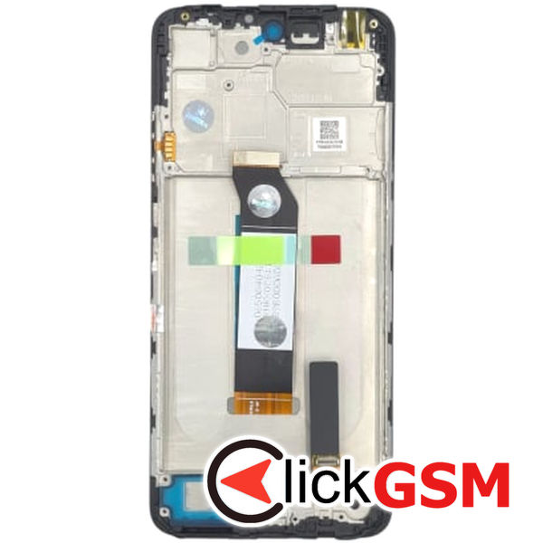 Piesa Display Cu Touchscreen Si Rama Negru Xiaomi Redmi Note 10 5g 47e9