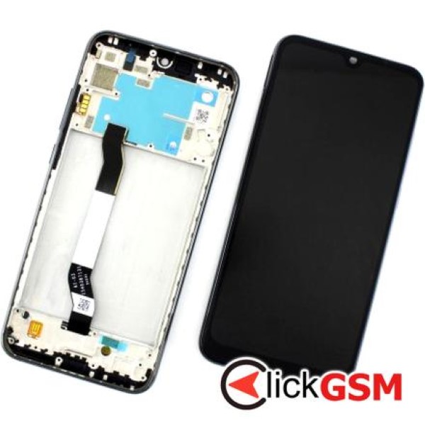 Piesa Display Cu Touchscreen Si Rama Negru Xiaomi Redmi Note 8t 4m34