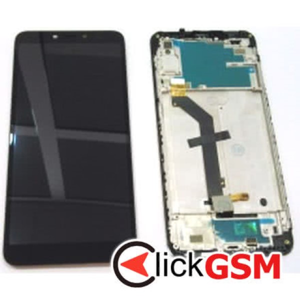 Piesa Display Cu Touchscreen Si Rama Negru Xiaomi Redmi S2 3akl