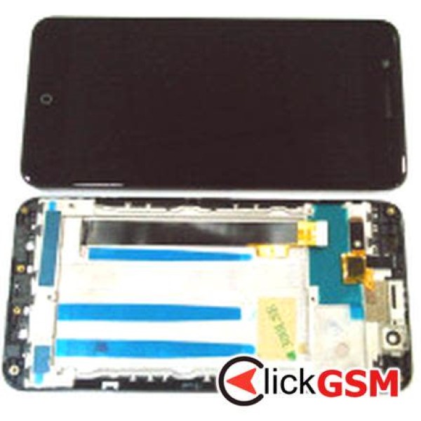 Piesa Piesa Display Cu Touchscreen Si Rama Negru Zte Blade A610 2n1a