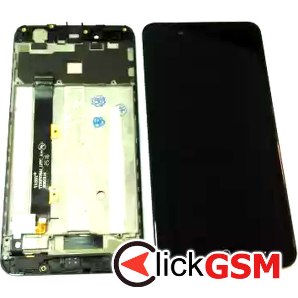 Piesa Display Cu Touchscreen Si Rama Negru Zte Blade A612 2mns