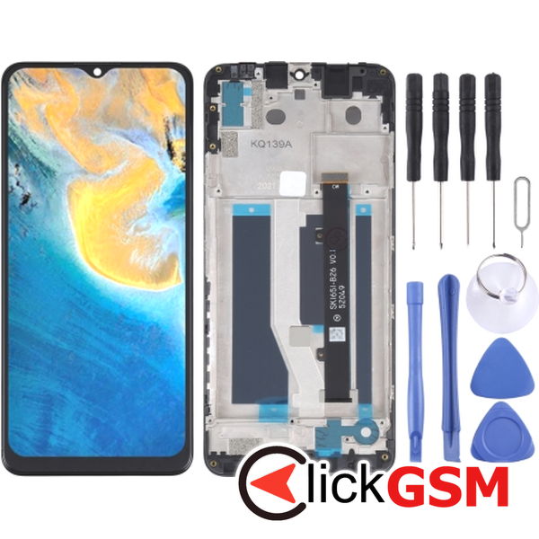 Piesa Piesa Display Cu Touchscreen Si Rama Negru Zte Blade A71 2uns