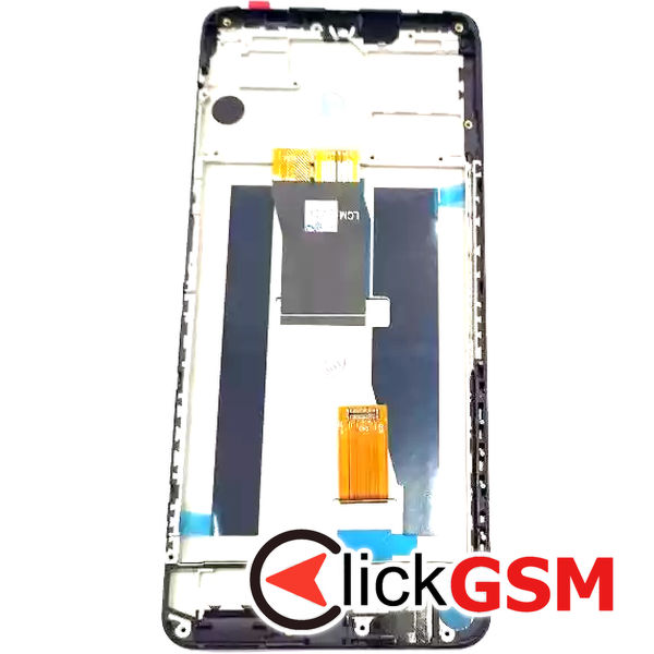 Piesa Display Cu Touchscreen Si Rama Negru Zte Blade V50 Vita Ghu