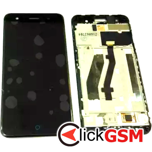 Piesa Piesa Display Cu Touchscreen Si Rama Negru Zte Blade V7 Lite 2mkp