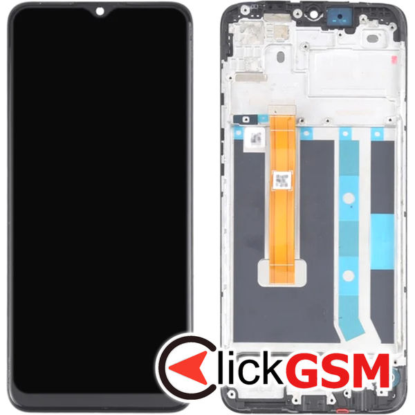 Piesa Piesa Display Cu Touchscreen Si Rama Oppo A15s 4ts2