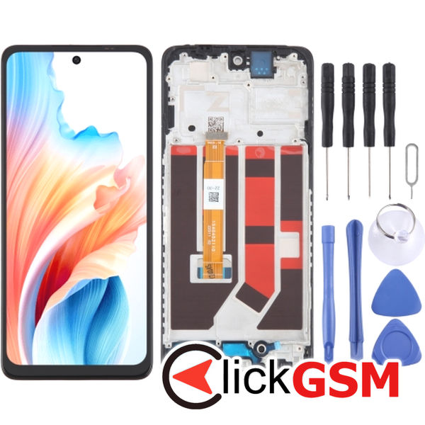 Piesa Display Cu Touchscreen Si Rama Oppo A2 4hgk