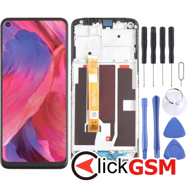 Piesa Piesa Display Cu Touchscreen Si Rama Oppo A54 5g 2zkm