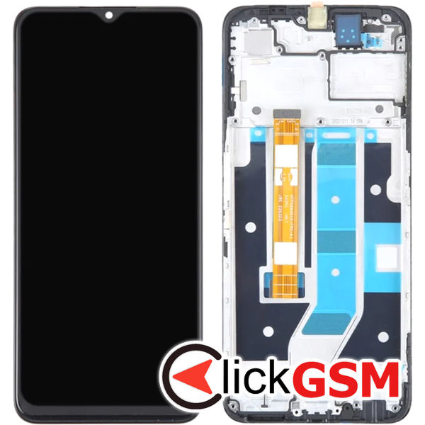 Piesa Piesa Display Cu Touchscreen Si Rama Oppo A58 5g 4txm