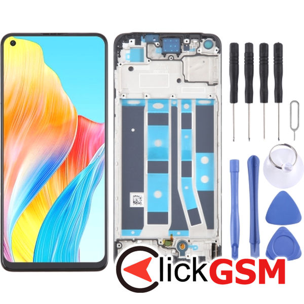 Piesa Display Cu Touchscreen Si Rama Oppo A78 4g 2tyd