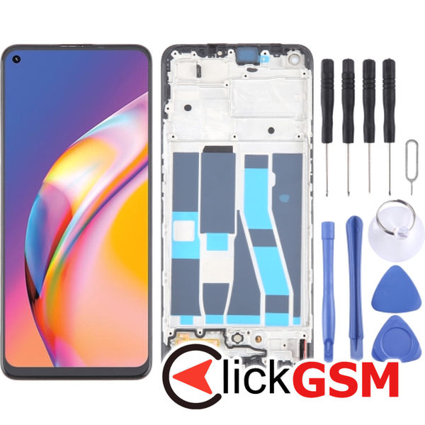 Piesa Display Cu Touchscreen Si Rama Oppo A94 4hg1